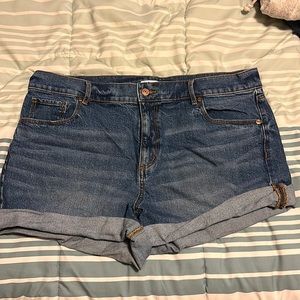 Loft denim shorts
